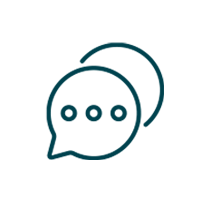 Speech bubble icon